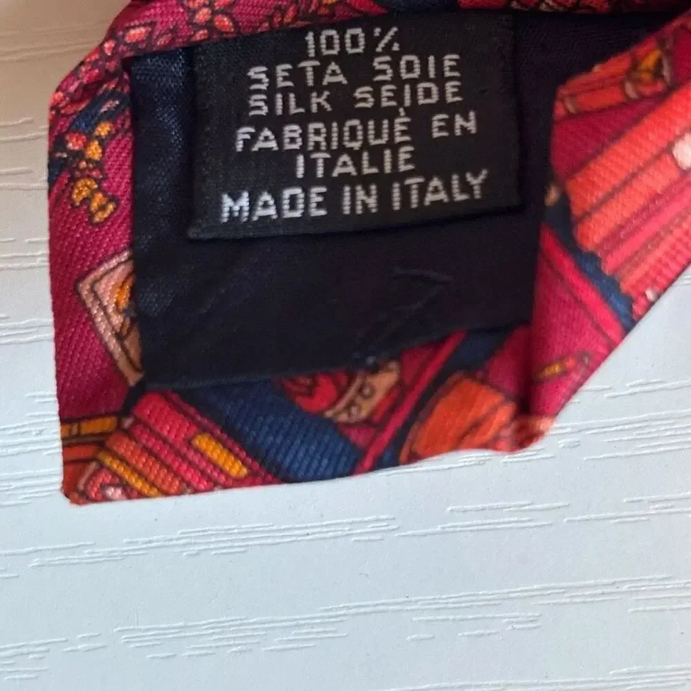 Yves Saint Laurent YSL silk tie